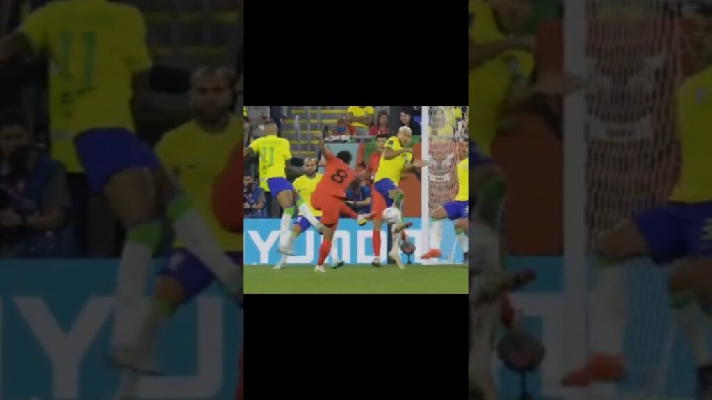 Paik Seungho(KOR) Goal against Brazil