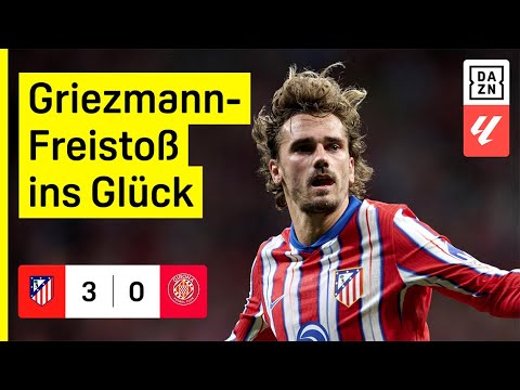 Atletico mit erstem Sieg dank Llorente-Fackel: Atletico Madrid - Girona | LaLiga | DAZN Highlights