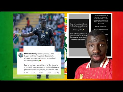 🚨 La réplique de Diomansy Kamara à Édouard Mendy 🤯