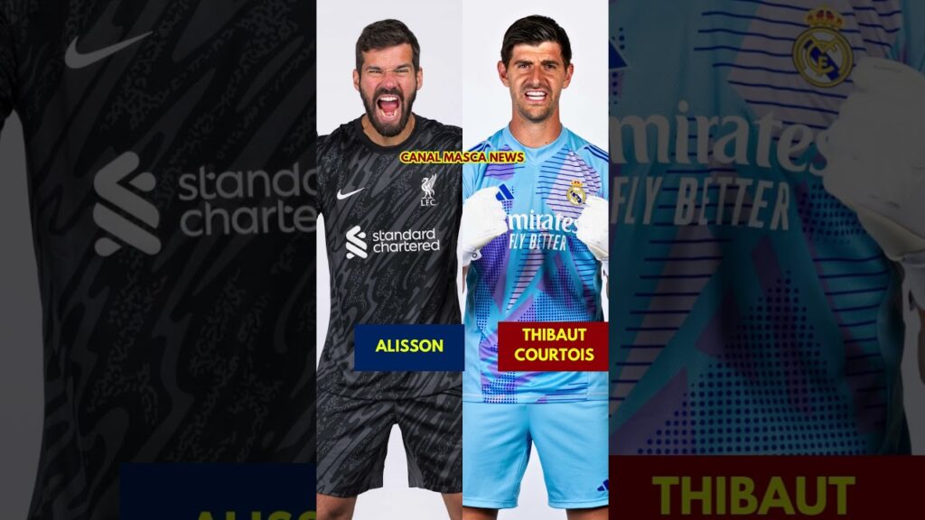 ALISSON VS COURTOIS NA SUA OPINIÃO QUEM É O MELHOR GOLEIRO?