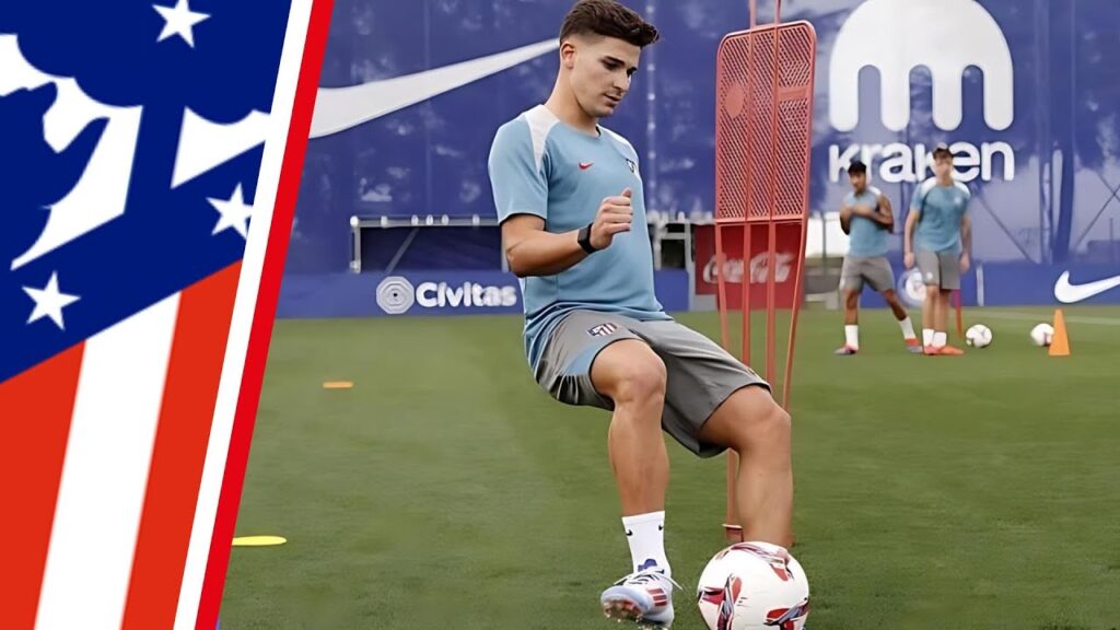 ATLÉTICO DE MADRID | JULIÁN ÁLVAREZ  ya entrena bajo las órdenes de SIMEONE