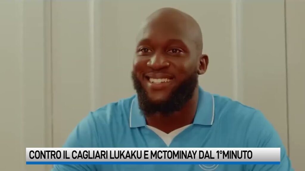 Napoli, contro il Cagliari Lukaku e Mctominay dal 1°minuto