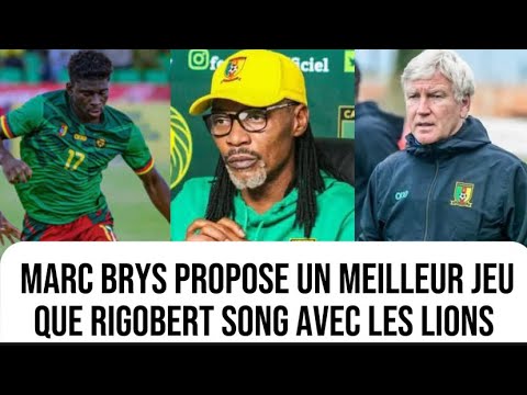 Marc Brys propose un meilleur jeu que Rigobert Song avec les lions indomptables ; Carlos Beleba est…