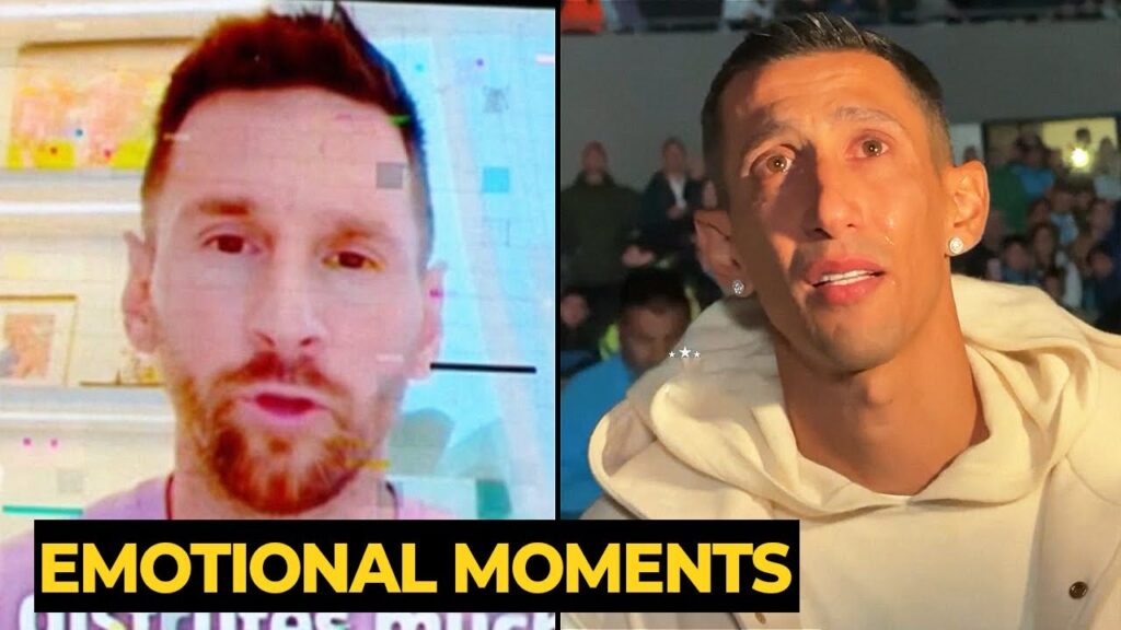 MESSI send emotional message to Di Maria during Argeninta against Chile today | Football News MESSI send emotional message to Di Maria during Argeninta against Chile today | Football News