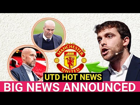 FINALLY ZIDANE SAID YES TO MANCHESTER UNITED ✅ FABRIZIO ROMANO ANNOUNCED ✅TEN HAG?#manunitednews
