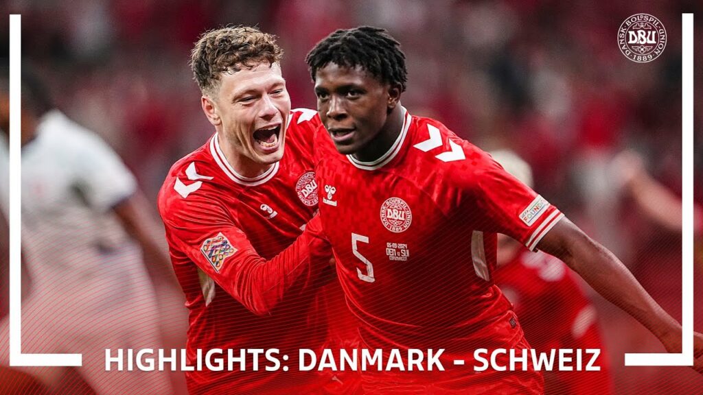 Nations League Highlights 𝕀 Danmark - Schweiz 2-0