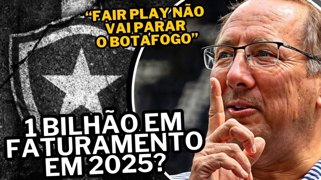 TEXTOR PROJETA RECEITA DO BOTAFOGO PARA 2025