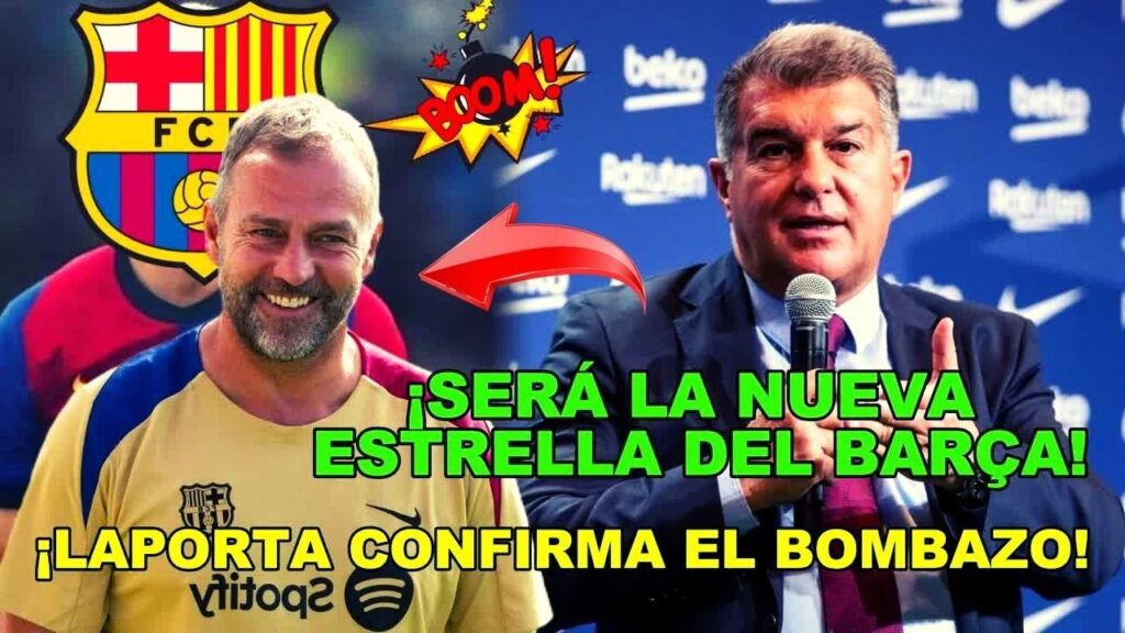 😱🚨¡DIOS MÍO! ¡INCREÍBLE! ¡LAPORTA ACABA DE CONFIRMAR EL BOMBAZO! NOTICIAS DEL BARCELONA HOY