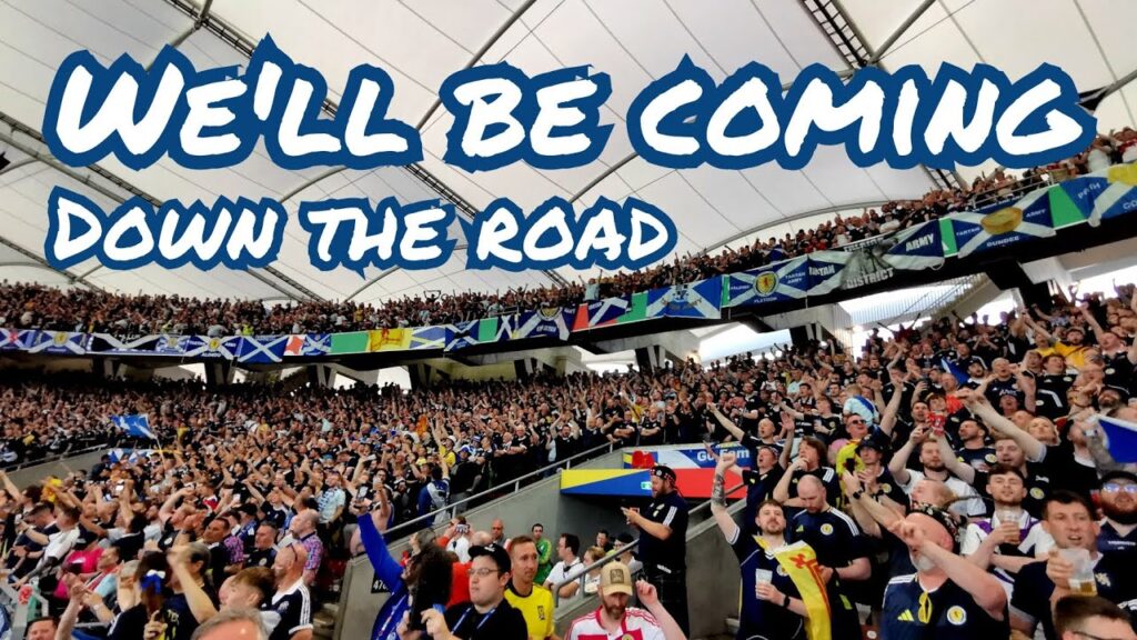 🏴󠁧󠁢󠁳󠁣󠁴󠁿 30,000 "We'll be coming down the road" I EURO 2024 Germany I Tartan Army in Stuttgart