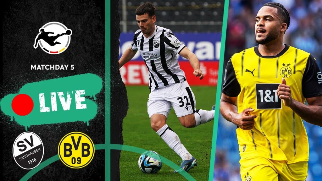 LIVE 🔴 SV Sandhausen vs. Dortmund II | Full Game | 3rd Division 2024/25