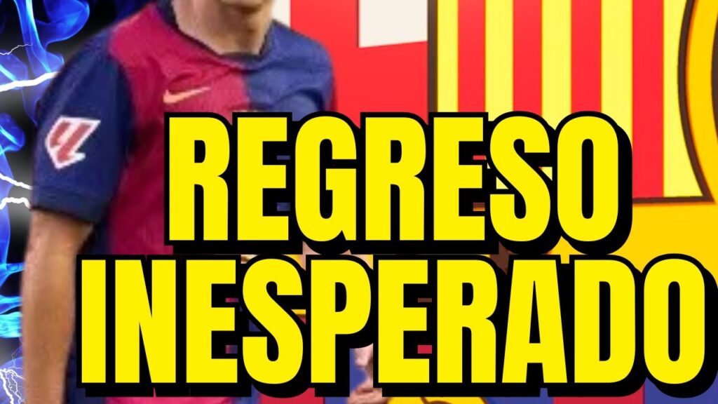 💣¡Está de Vuelta 😱El Barcelona Celebra un Paso Clave en su Recuperación 💣¡Está de Vuelta 😱El Barcelona Celebra un Paso Clave en su Recuperación