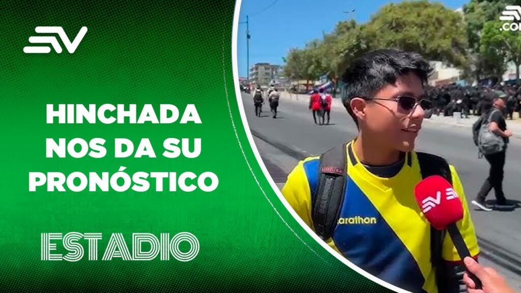 Hinchas dan su pronóstico a las afueras del estadio Rodrigo Paz, en Quito | Estadio | Ecauvisa