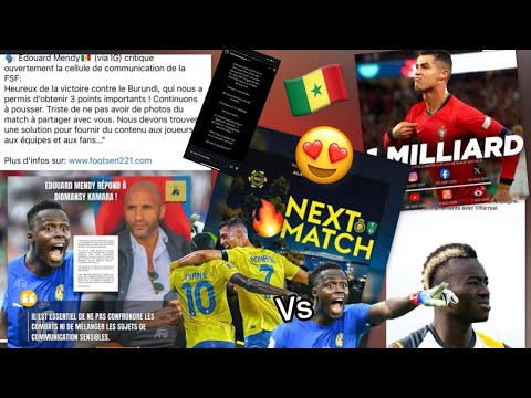 Pic🤷🏾🔥entre Eduard Mendy et diomansy camara Le choc entre sadio mané CR7 et Mendy 😍☄️🔥⚽️🇸🇳