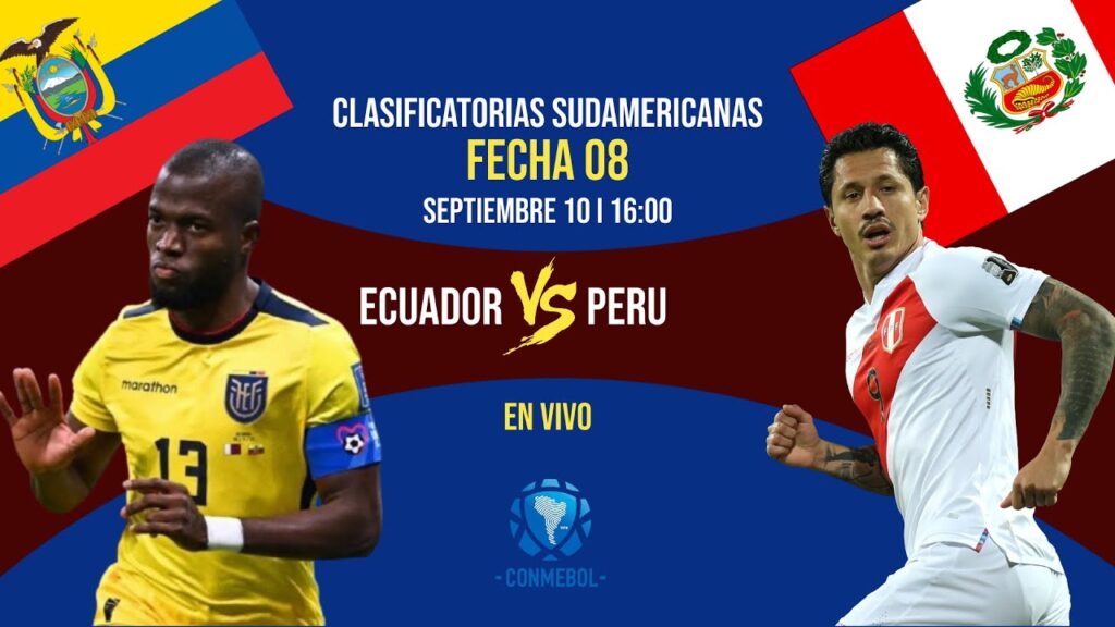 ECUADOR VS PERÚ | FUTBOL EN VIVO | ENERGIA DEPORTIVA ⚽🦵