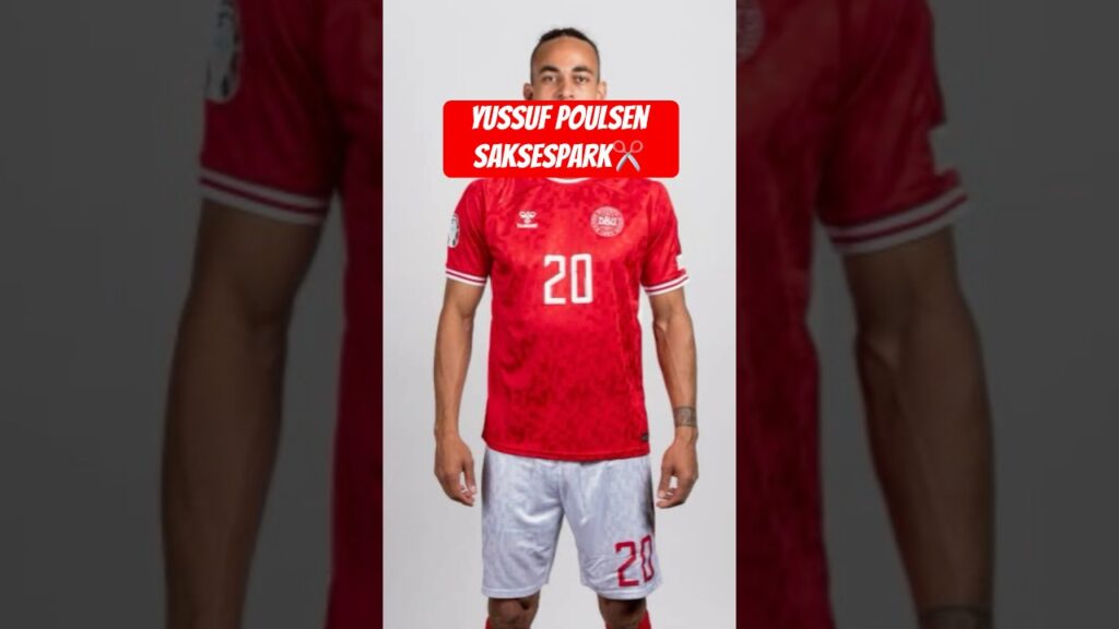 Yussuf Poulsen saksespark #fodbold #shorts #danmark #dbu #uefa #nationsleague