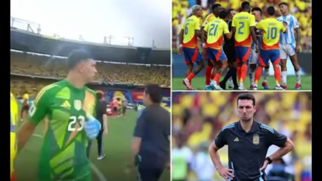 Moment Emiliano Martinez SLAPS Camera After Argentina's Stunning Loss!