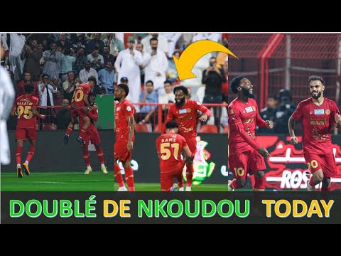 NKOUDOU GEORGES SIGNE UN DOUBLÉ AUJOUD'HUI   FÉLICITATIONS
