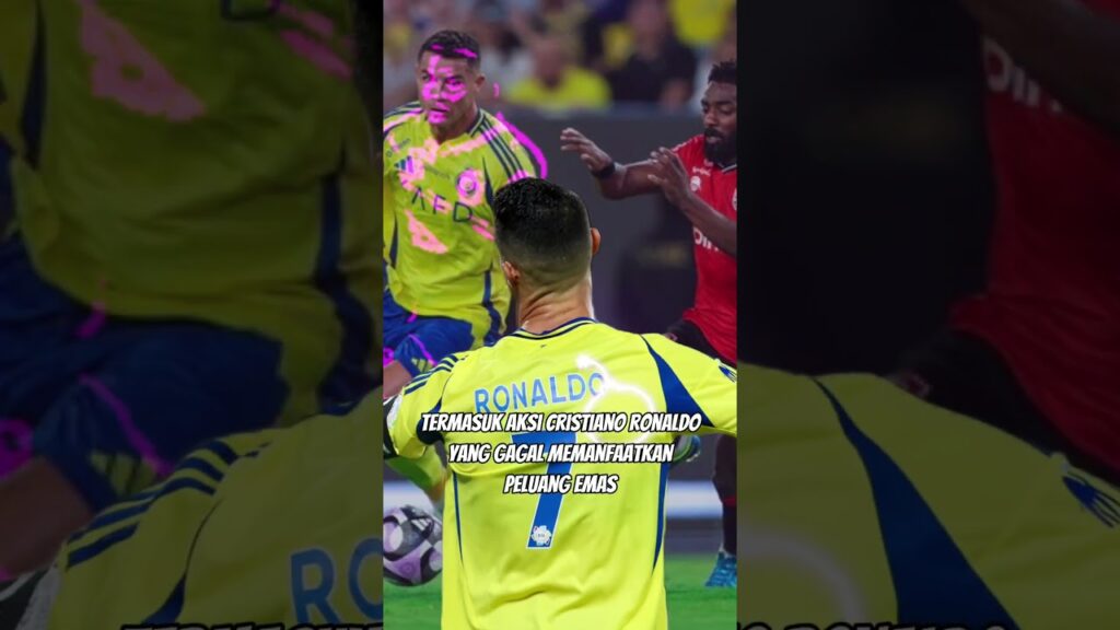 Gol Sultan Al Ghannam di Menit Terakhir! Al Nassr vs Al Ahli 1-1 #shorts #shortsyoutube #beritabola