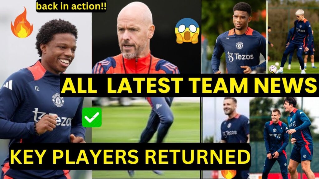 BREAKING ✅MALACIA,SHAW,HØJLUND,MOUNT🔥MAN UNITED LATEST TEAM NEWS Vs SOUTHAMPTON REVEALED #manutd