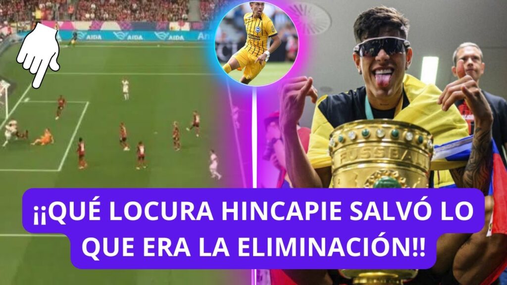 SALVADÓN!! PIERO HINCAPIE LE DIO EL TÍTULO DE LA SUPERCOPA DE ALEMANIA AL BAYER LEVERKUSEN |BRIGHTON