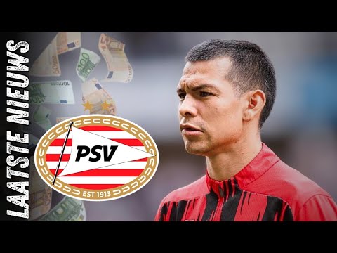 PSV HEEFT AL POTENTIËLE VERVANGER VAN HIRVING LOZANO OP HET OOG
