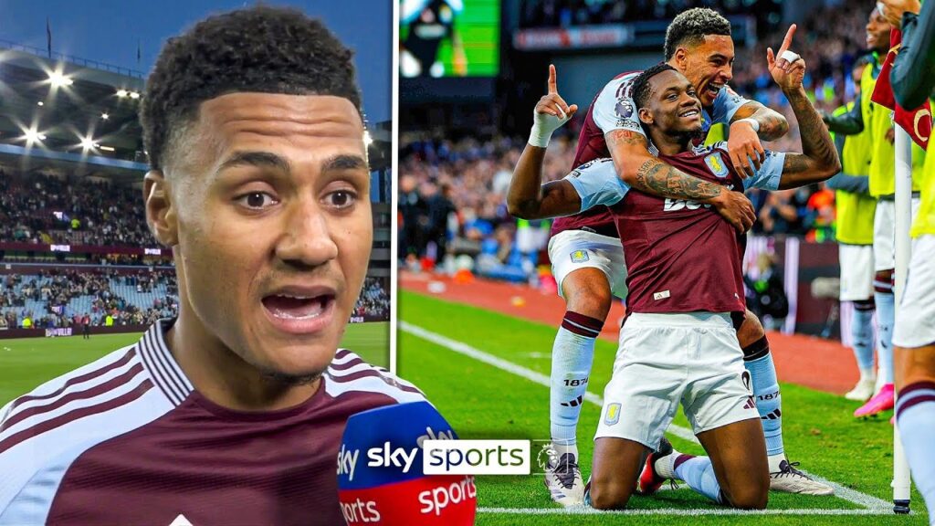"He's got SO MUCH ability!" ✨ Ollie Watkins reacts to Jhon Duran's rocket vs Everton