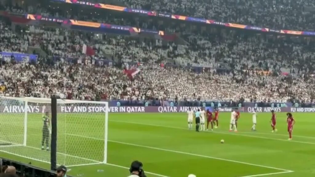 Akram Afif Penalty Goal North korea vs Qatar