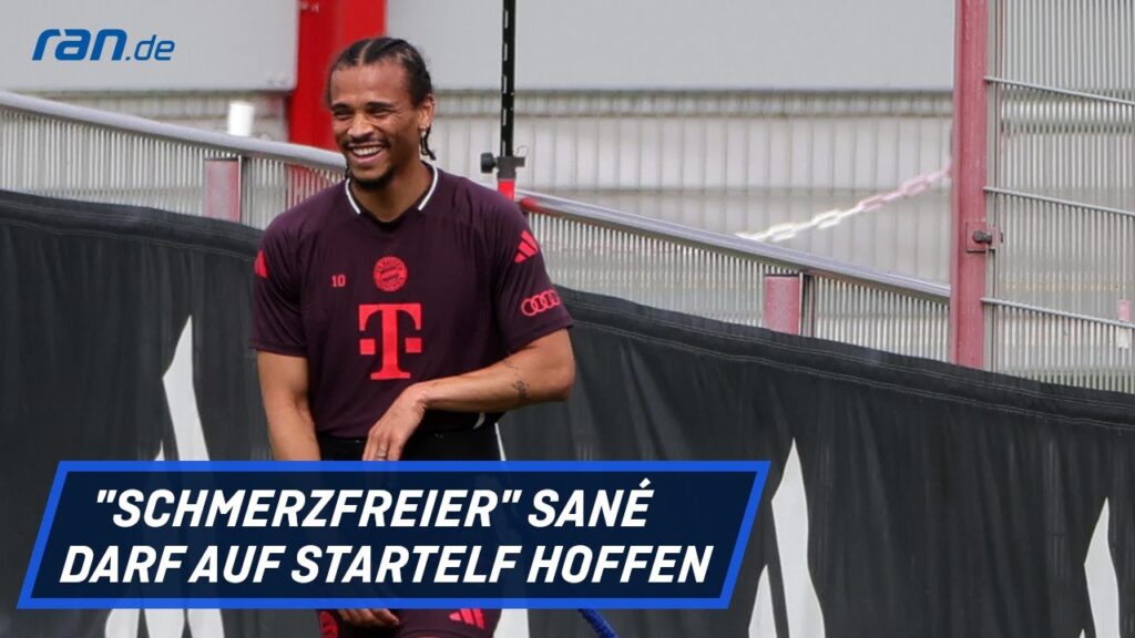 FC Bayern: Kompany lockt "schmerzfreien" Sané mit Startelf | ran Bundesliga