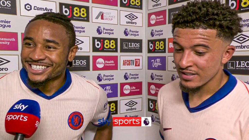 "I'm just happy that I got my chance" | Sancho and Nkunku react after Chelsea win vs Bournemouth