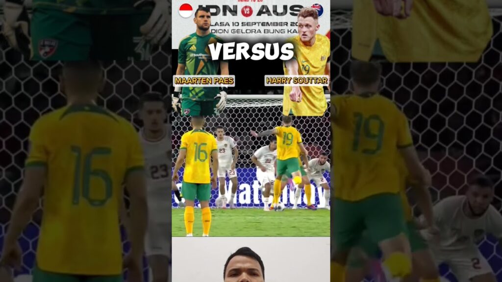 DUEL SENGIT MAARTEN PAES vs HARRY SOUTTAR #timnasmendunia