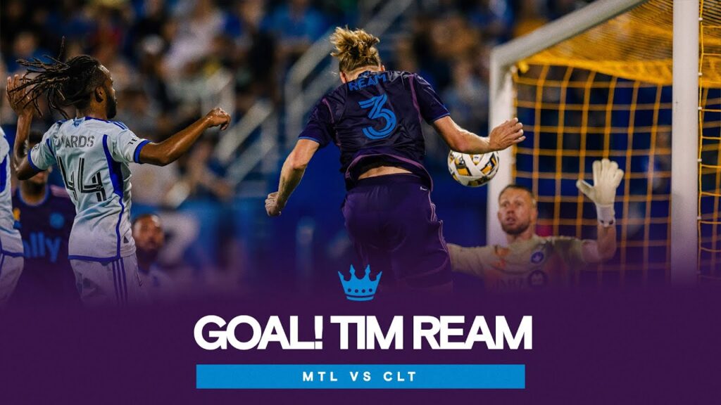 GOAL! Tim Ream's First for the Crown | CF Montreal vs. Charlotte FC