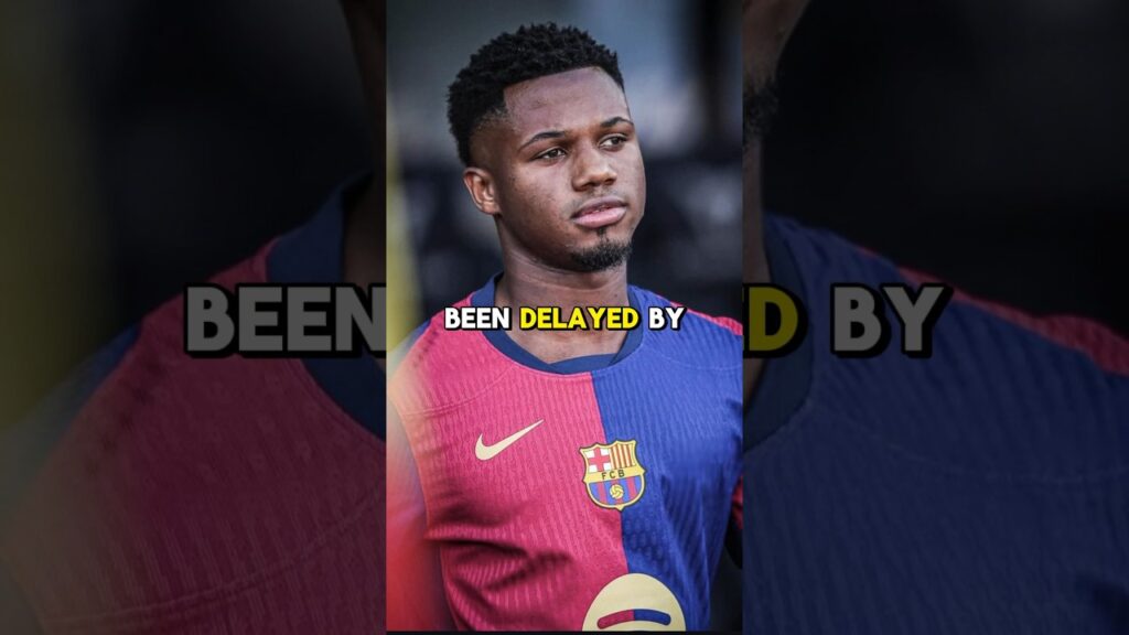 Ansu Fati’s Return Has Been Delayed🔴🔵 #barcelona #youtubeshorts #shorts