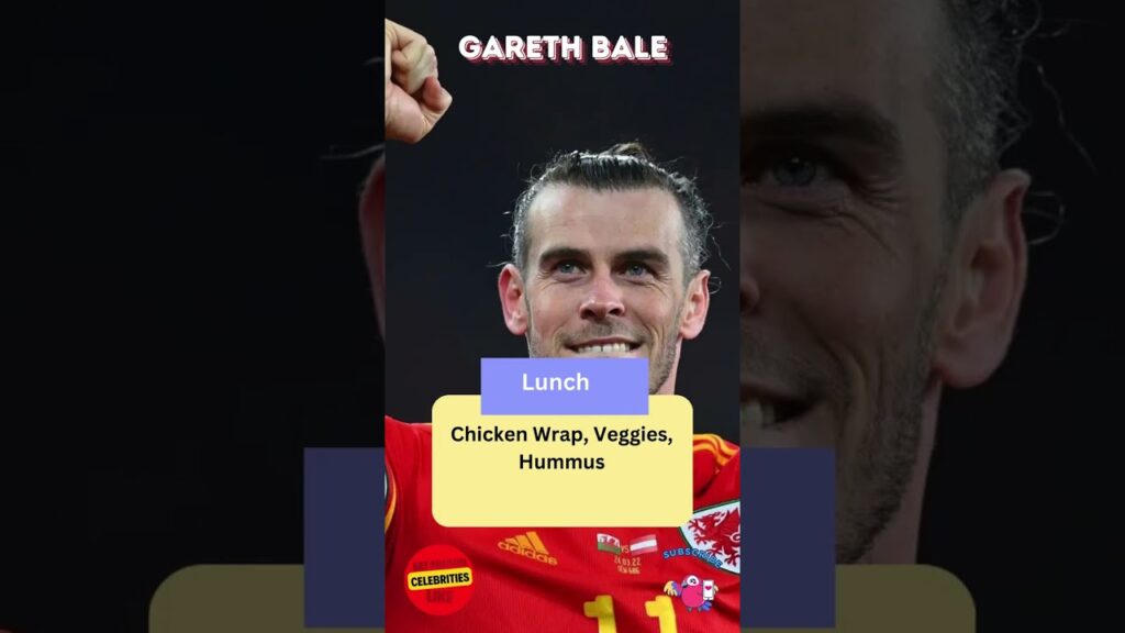 Gareth Bale's Dinner Diet #healthandfitness #fitnessknowledge #healthtrivia #quiz #shorts