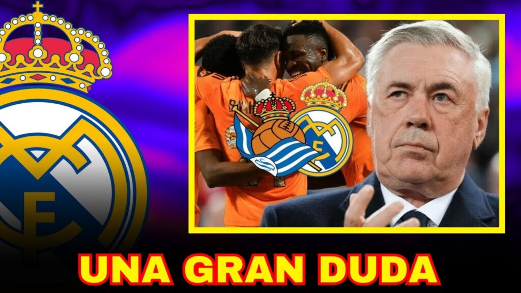 ESTE ES EL ONCE DE ANCELOTTI EN ANOETA UNA GRAN DUDA Y UN REGRESO ESPERADO