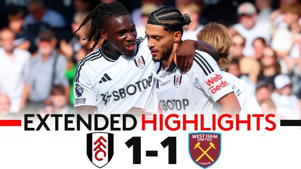 Gol de Raúl Jiménez | Fulham vs West Ham 1-1 Resumen | Premier League 2024/25