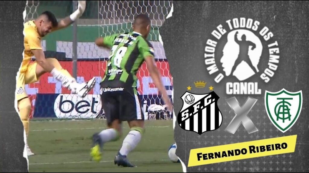 Santos X América MG na historia com Fernando Ribeiro - Hora da revanche - Especial jogos na Vila