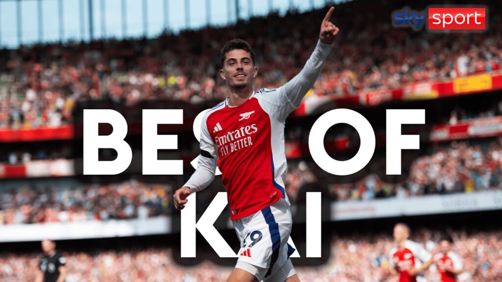 Kai Havertz beste Tore und Assists für Arsenal in der Premier League | Best Of