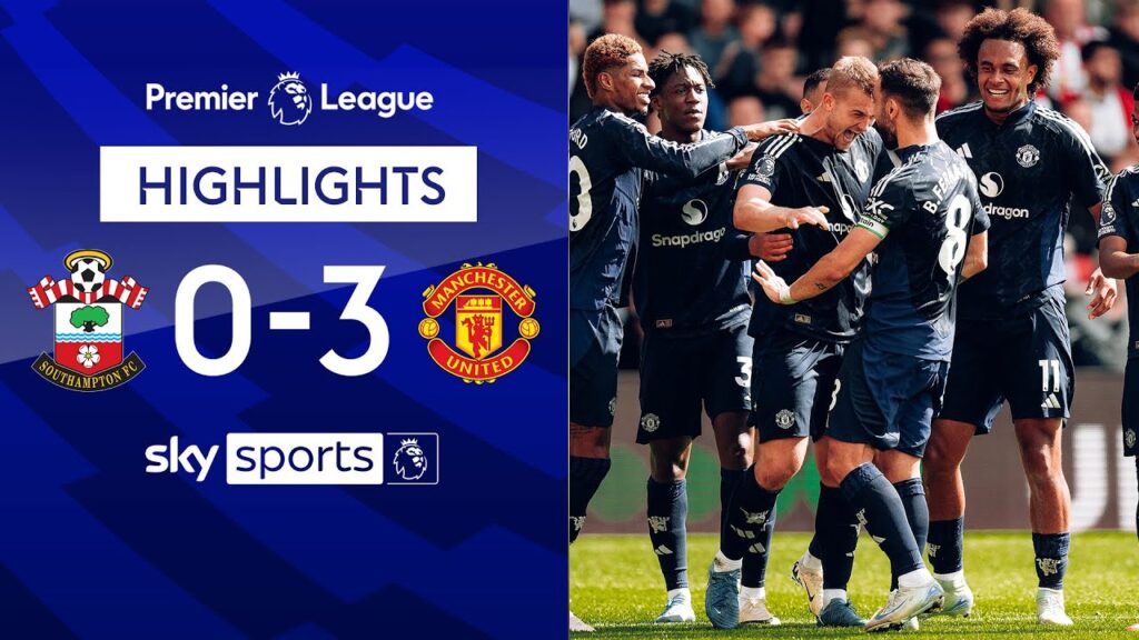 De Ligt scores first Man Utd goal and Onana saves pen! | Southampton 0-3 Man Utd | EPL Highlights