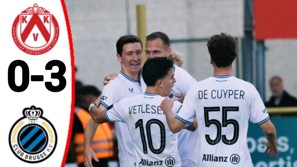 Kortrijk vs Club Brugge (0-3) Hans Vanaken Goal, All Goals and Extended Highlights