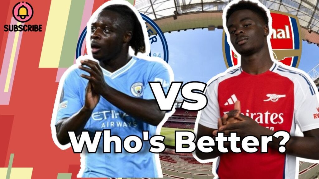 Bukayo Saka Vs  Jeremy Doku | Who's a Better player?