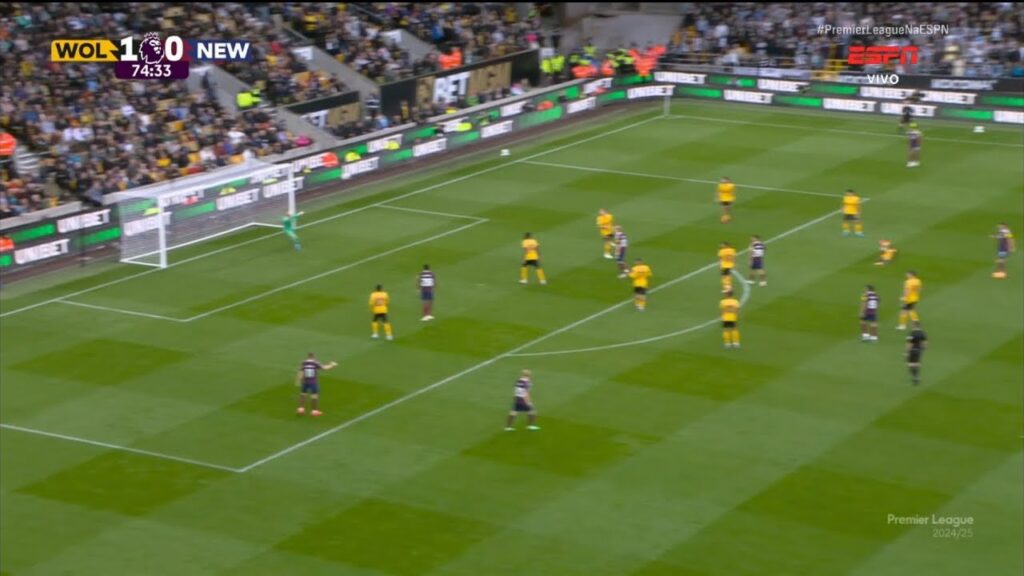 Fabian Schär Goal | Wolves vs Newcastle 1-1 Extended Highlights | Premier League 2024/25