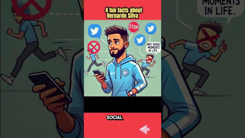 4 fun facts about Bernardo Silva #football #sports #soccer #shorts