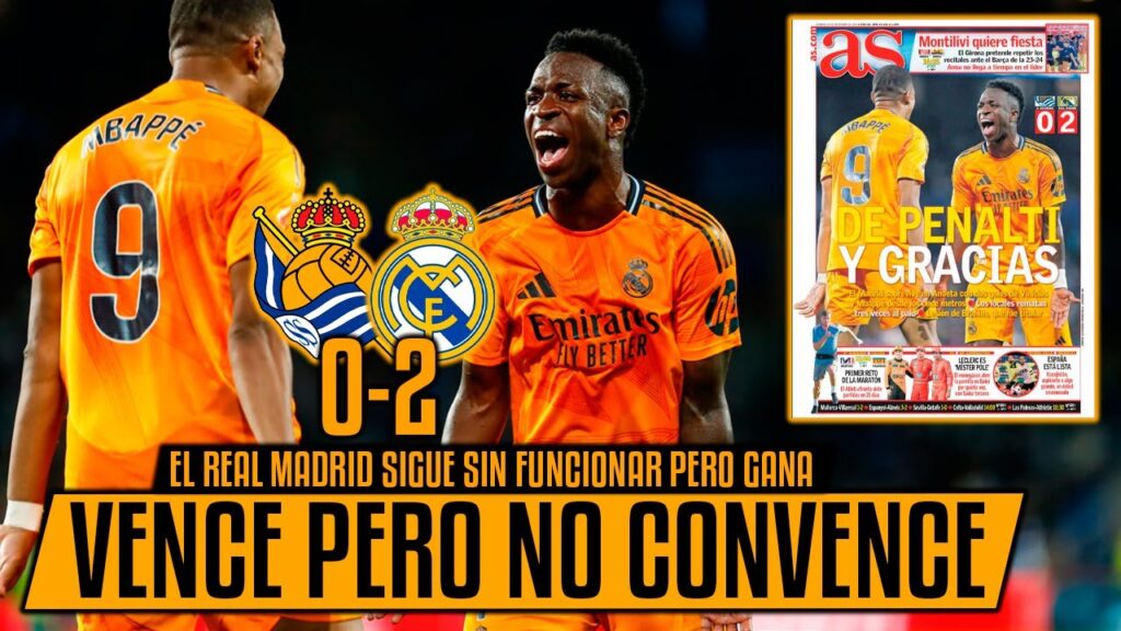 ASÍ REACCIONA LA #PRENSABASURA AL REAL SOCIEDAD 0-2 REAL MADRID