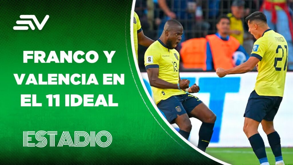 Alan Franco y Enner Valencia integran el once ideal de la Conmebol | Estadio | Ecuavisa