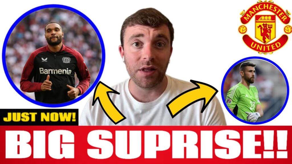 🚨 JUST NOW! FABRIZIO ROMANO ANNOUNCED ✅ JONATHAN TAH✅ UNAI SIMON🔥... #manunitednewstoday #mufc