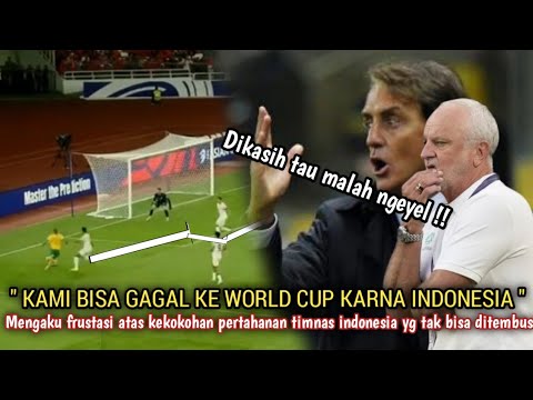 🔴 MENYESAL TAK DENGARKAN MANCINI ~ Graham arnold akui pertahanan indonesia ~ Strategi jenius STY