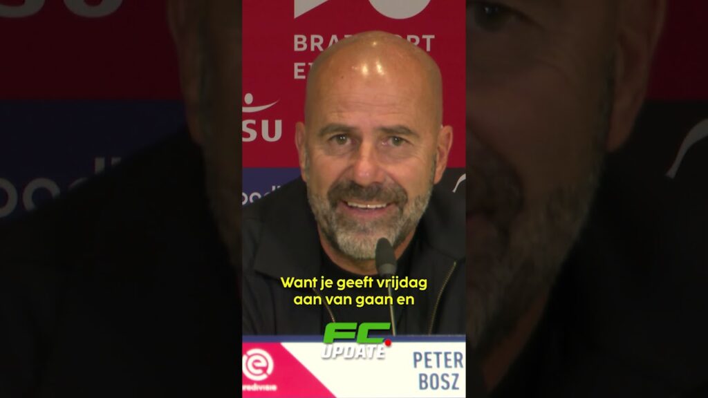 Peter Bosz over kwestie Noa Lang: 'Jullie hoeven ook niet alles te snappen' | FCUpdate