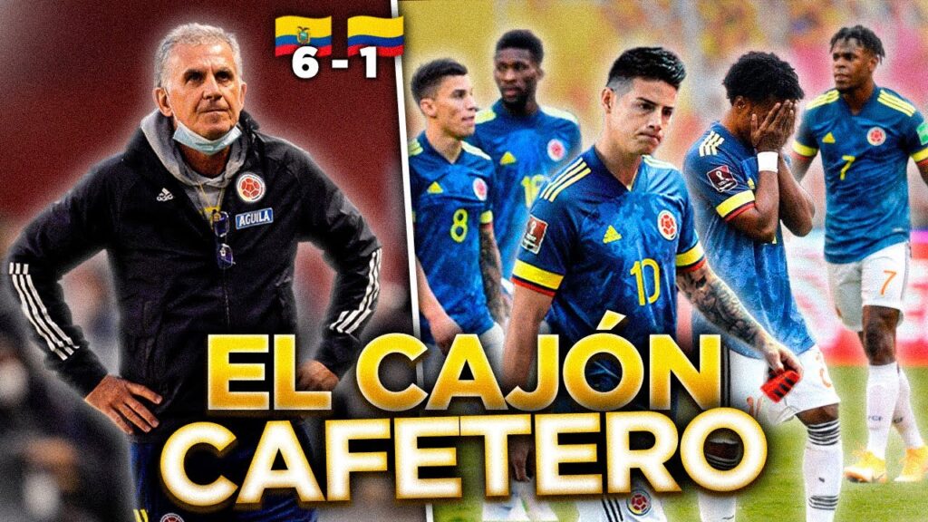🔥EL DIA que COLOMBIA le hizo CAJÓN a CARLOS QUEIROZ❌| ECUADOR 6-1 COLOMBIA | CAMILO MD