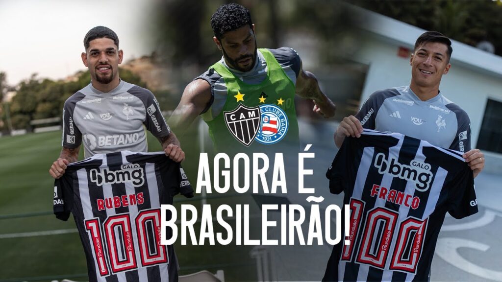 BAHIA X GALO | ALAN FRANCO E RUBENS COMEMORAM 100 JOGOS e FINALIZAÇÕES!
