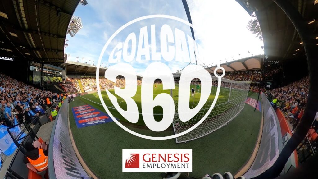 Ellis Simms PERFECT header at Watford, Haji Wright HITS THE POST! 😱 | GoalCam360 🌐